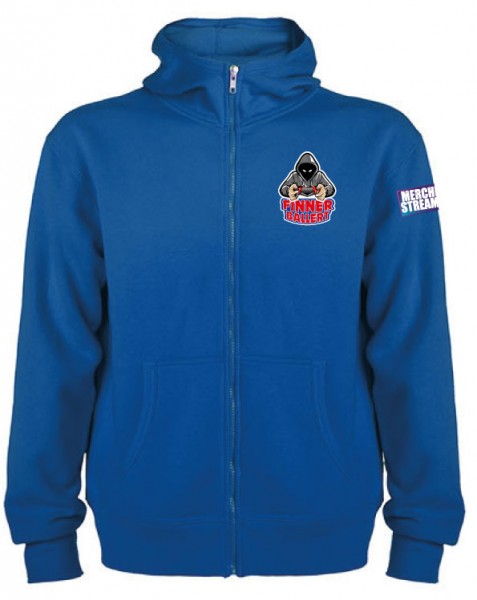 Kap.Jacke Logo blau