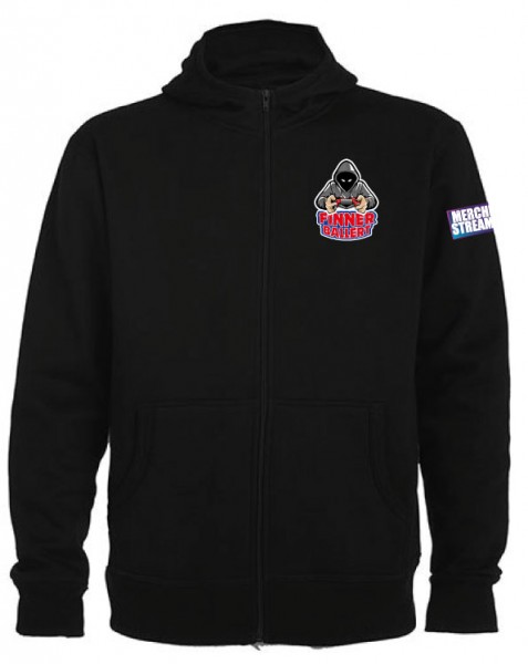 Kap.Jacke Logo schwarz