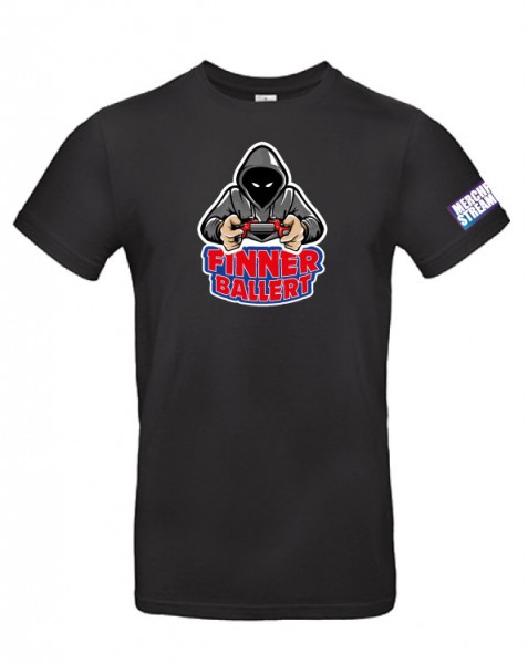 T-Shirt Logo schwarz