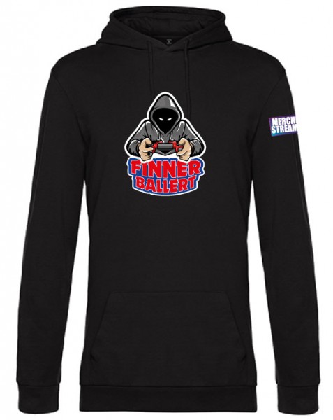 Hoodie Logo schwarz