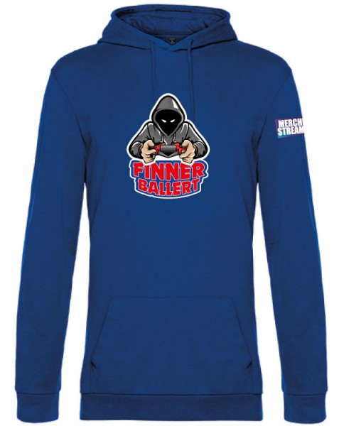 Hoodie Logo blau